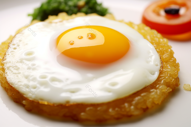 一份营养早餐西兰花西红柿香煎荷包蛋,高清,摄影图,摄影图片,图片大全,摄影图免费下载